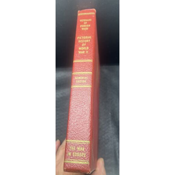 Vintage 1954 Veterans of Foreign Wars Book‎ Pictorial Volume 1 History WW 2 - Picture 2 of 8
